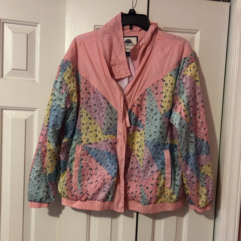 90s windbreaker